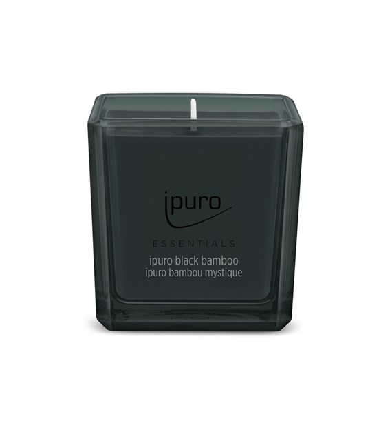 Świeca 125 g,  BLACK BAMBOO, ipuro Essentials