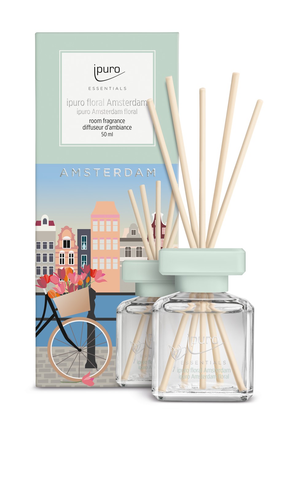 Zapach 50 ml,  FLORAL AMSTERDAM, ipuro Essentials