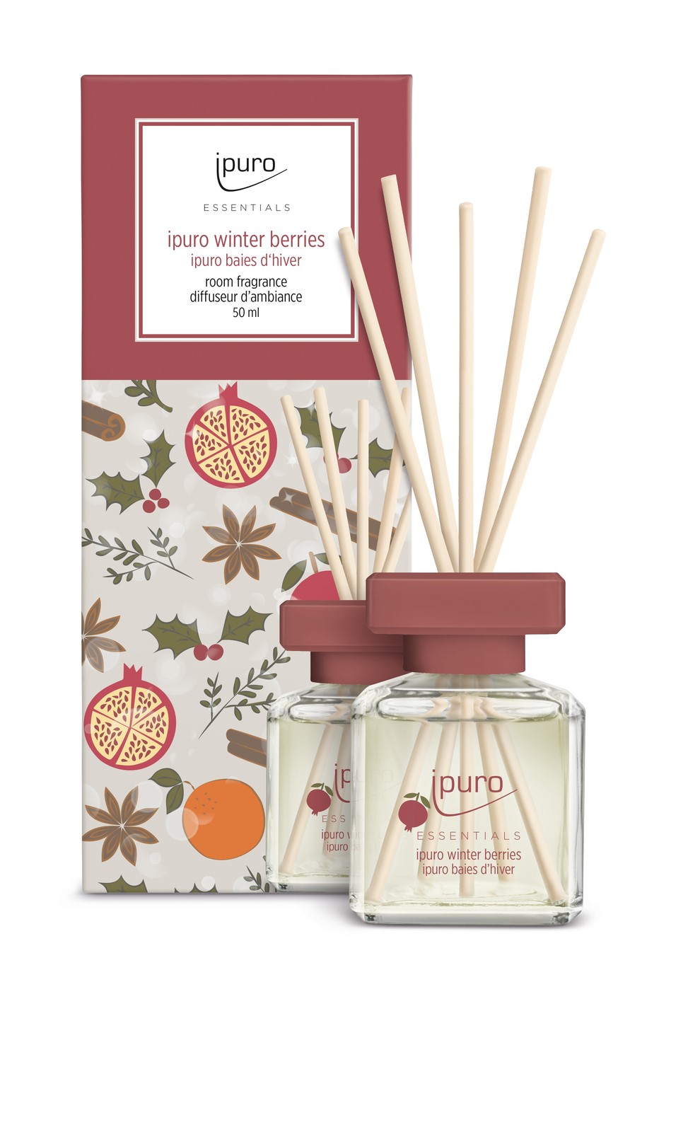 Zapach 50 ml, WINTER BERRIES, ipuro Essentials