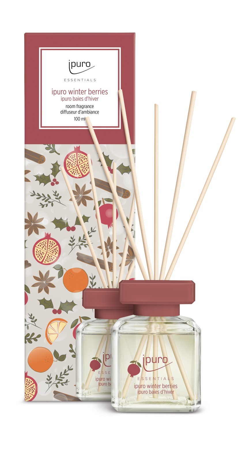 Zapach 100 ml,  WINTER BERRIES, ipuro Essentials