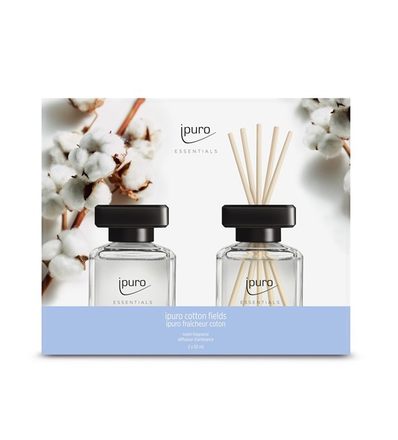 Zestaw  ipuro ESSENTIALS, Cotton Field, 2 x 50 ml