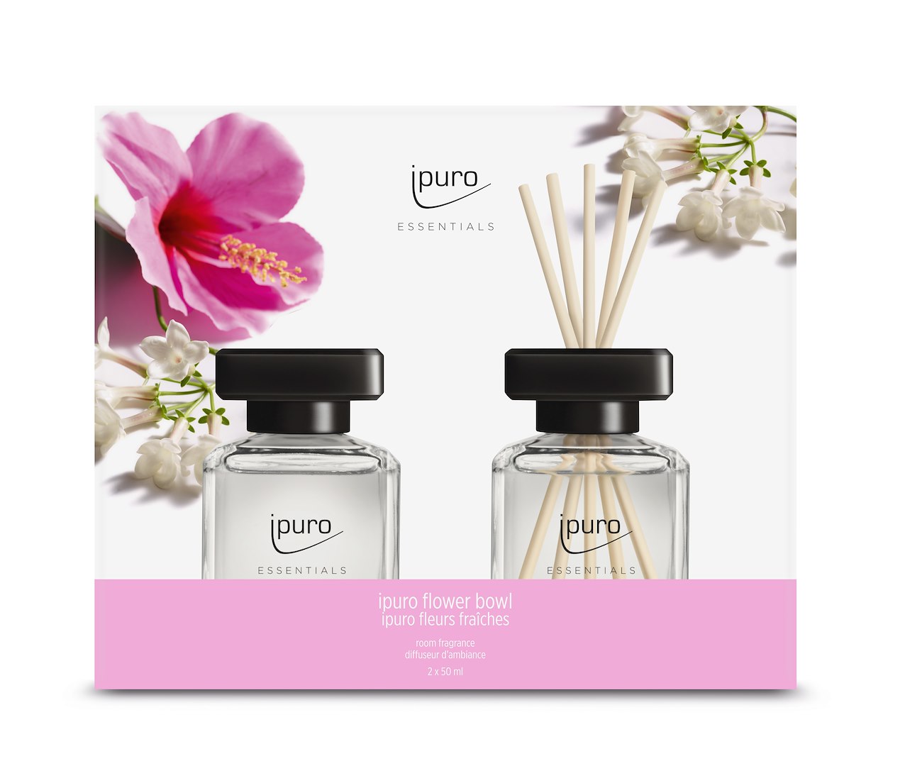 Zestaw  ipuro ESSENTIALS, Flower Bowl, 2 x 50 ml