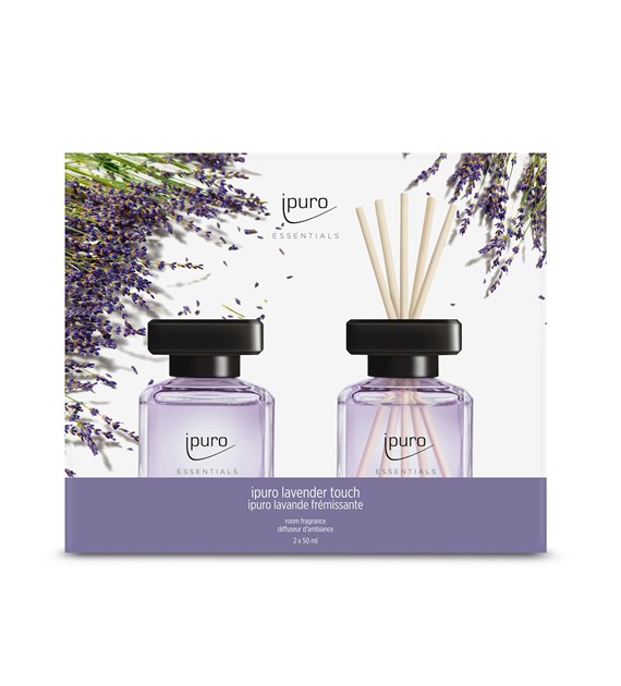 Zestaw 2 x 50 ml, LAVENDER TOUCH,  ipuro ESSENTIAL